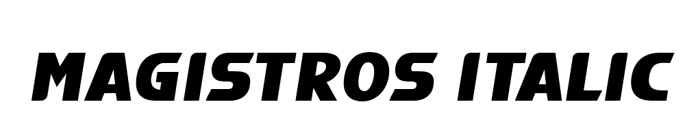 Magistros-Italic