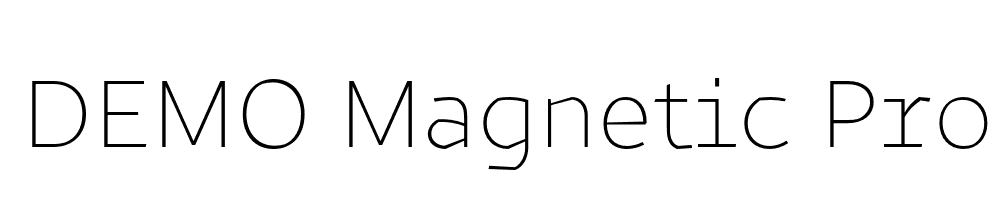  DEMO Magnetic Pro Thin Regular