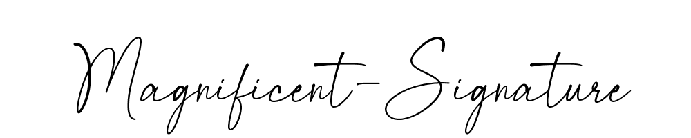 Magnificent-Signature