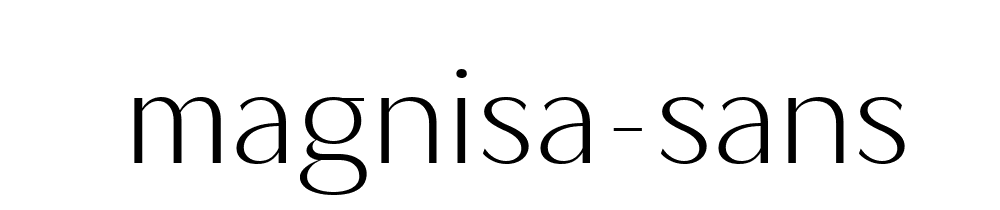 Magnisa Sans