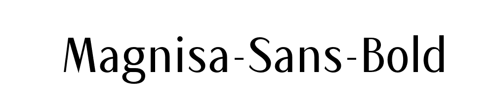 Magnisa-Sans-Bold