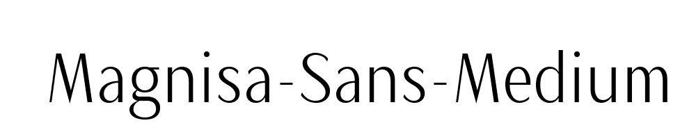 Magnisa-Sans-Medium