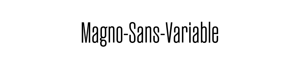 Magno-Sans-Variable