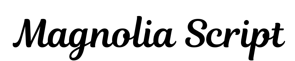 Magnolia Script