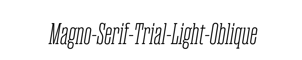 Magno-Serif-Trial-Light-Oblique