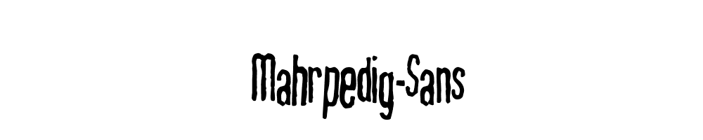 Mahrpedig-Sans