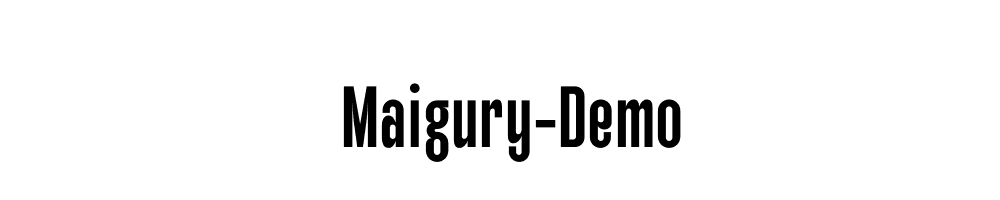 Maigury-Demo