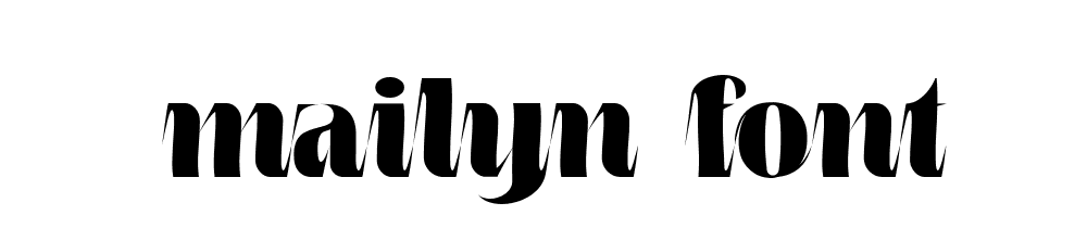 Mailyn Font