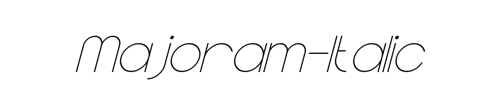 Majoram-Italic