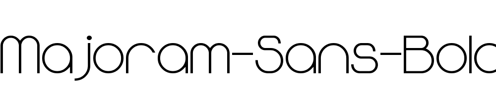 Majoram-Sans-Bold