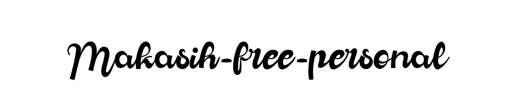 Makasih-free-personal