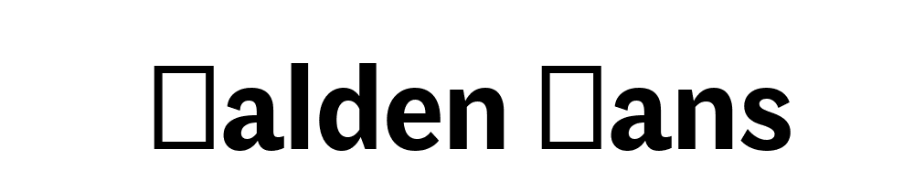 Malden Sans