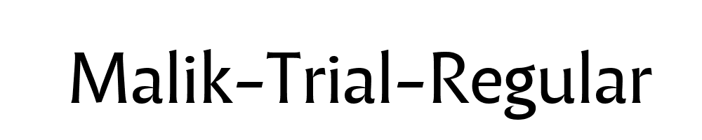 Malik-Trial-Regular