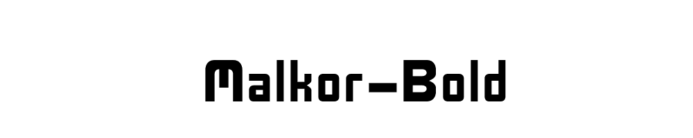 Malkor-Bold