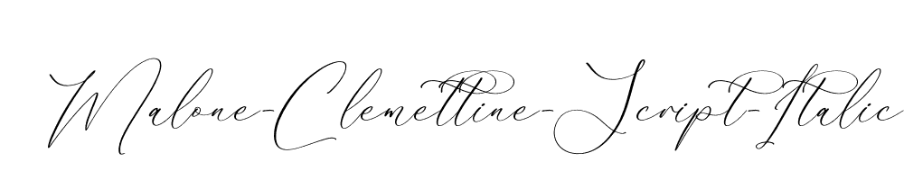 Malone-Clemettine-Script-Italic