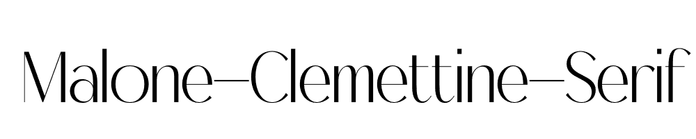 Malone-Clemettine-Serif