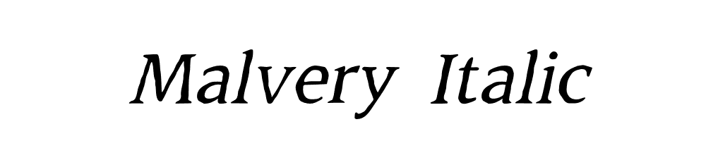 Malvery-Italic