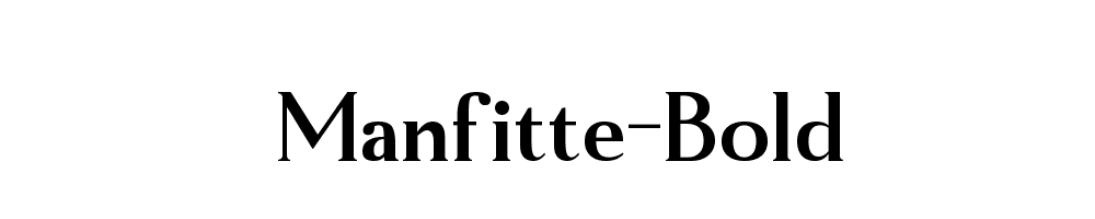 Manfitte-Bold