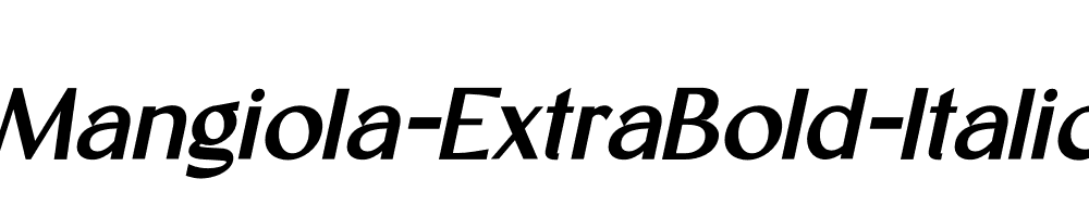 Mangiola-ExtraBold-Italic