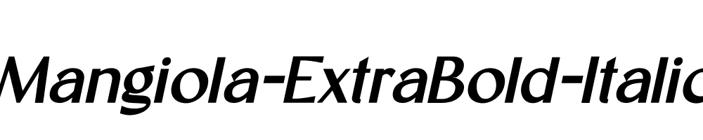 Mangiola-ExtraBold-Italic