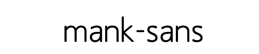 Mank Sans