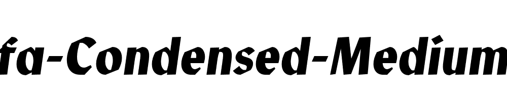 Manofa-Condensed-Medium-Italic