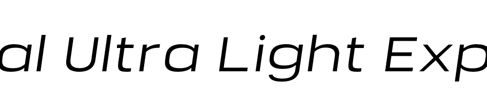  DEMO Manual Ultra Light Expanded Italic