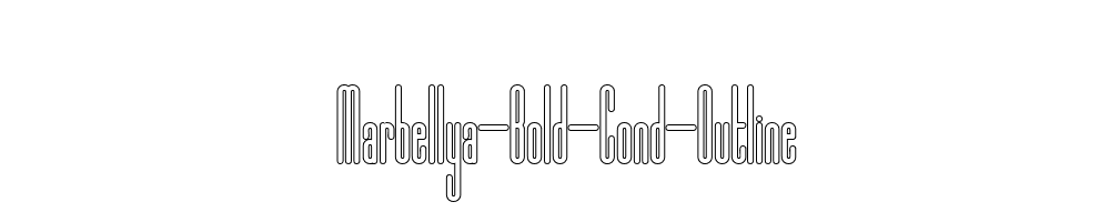 Marbellya-Bold-Cond-Outline