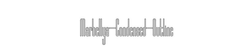 Marbellya-Condensed-Outline