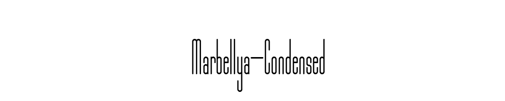 Marbellya-Condensed