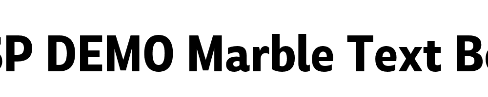 FSP DEMO Marble Text Bold