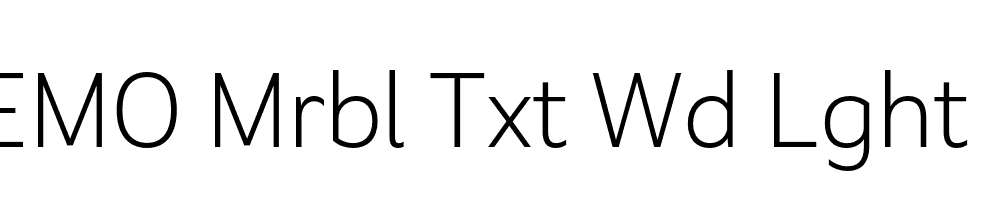 FSP DEMO Mrbl Txt Wd Lght Regular