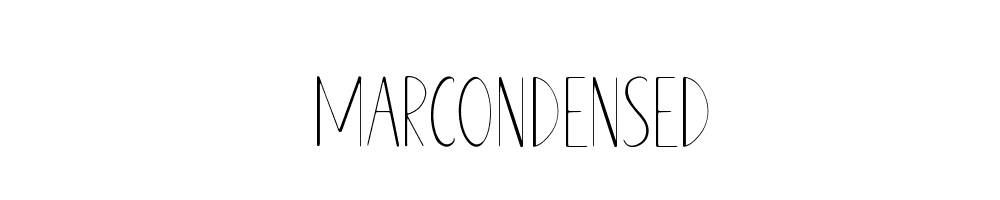 MARCONDENSED