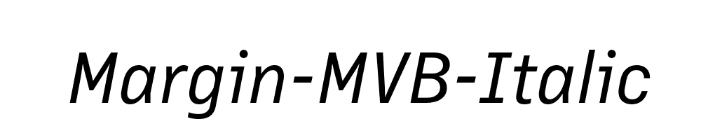 Margin-MVB-Italic