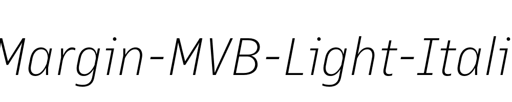 Margin-MVB-Light-Italic