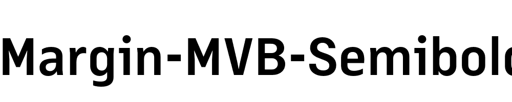 Margin-MVB-Semibold