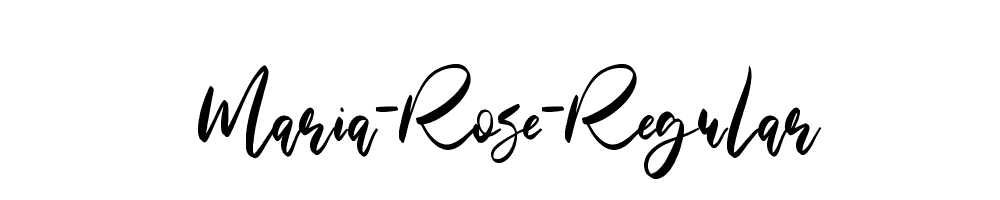 Maria-Rose-Regular