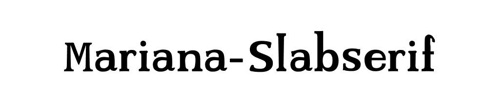 Mariana-Slabserif