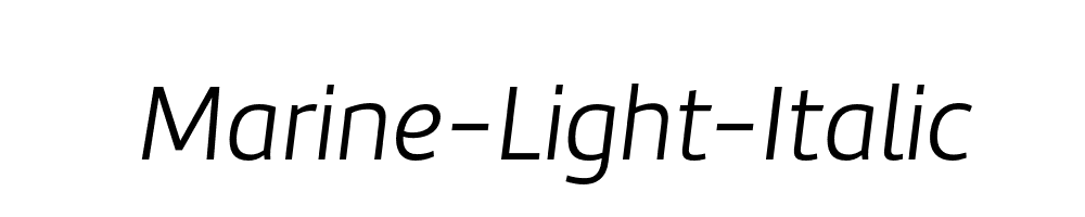 Marine-Light-Italic