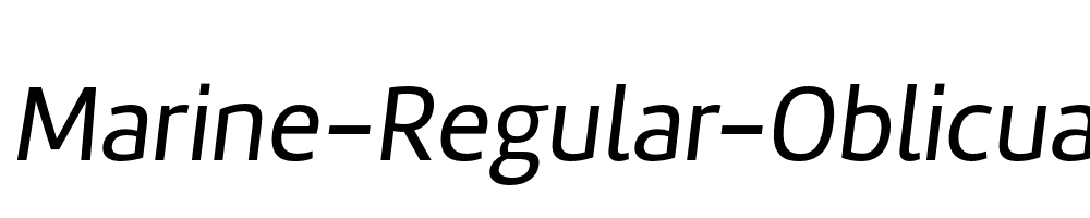 Marine-Regular-Oblicua