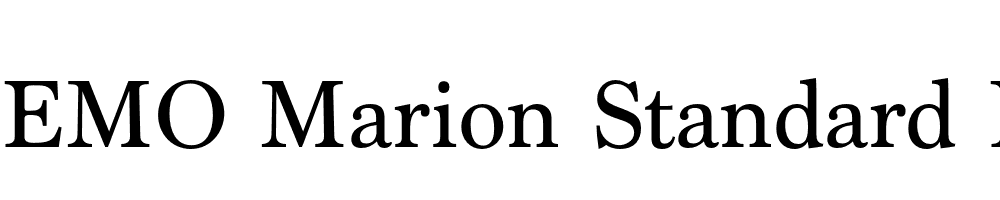 FSP DEMO Marion Standard Regular