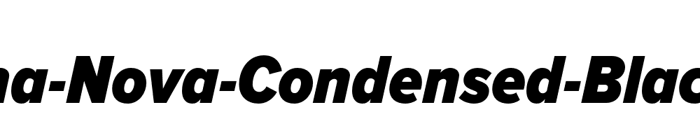 Proxima-Nova-Condensed-Black-Italic