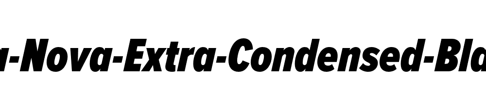 Proxima-Nova-Extra-Condensed-Black-Italic