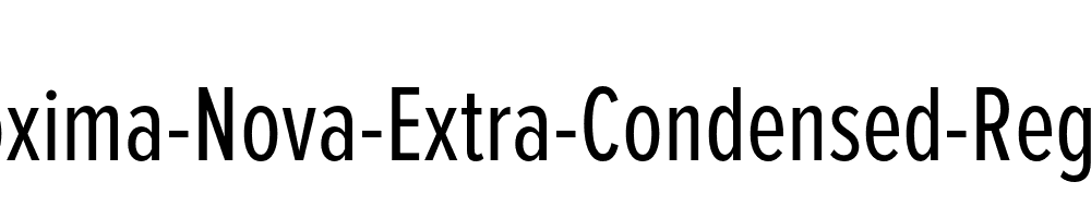 Proxima-Nova-Extra-Condensed-Regular