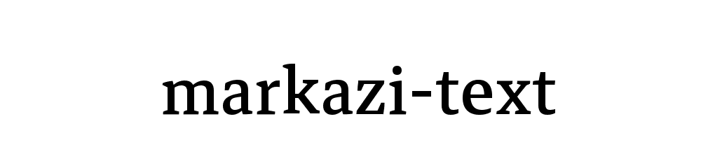 Markazi Text