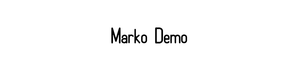 Marko-Demo