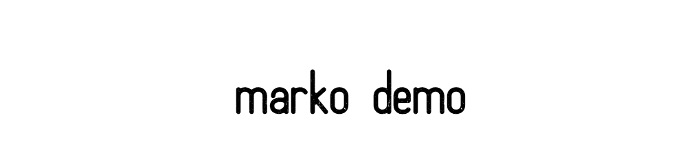 Marko Demo