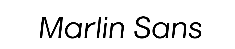 Marlin Sans