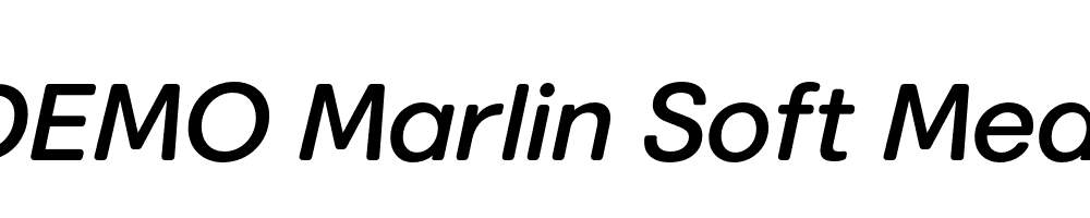 FSP DEMO Marlin Soft Med Italic