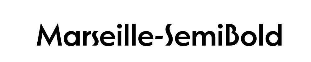 Marseille-SemiBold